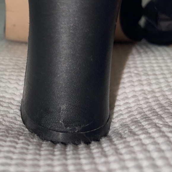 COACH QUINCEY LEATHER HEELS - Picture 7 of 7